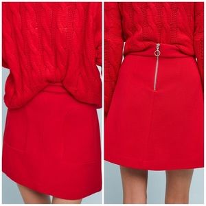 MAEVE Two Pockets Mini Skirt